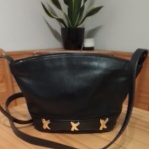 VintagevPaloma Picasso Crossbody Leather Bag